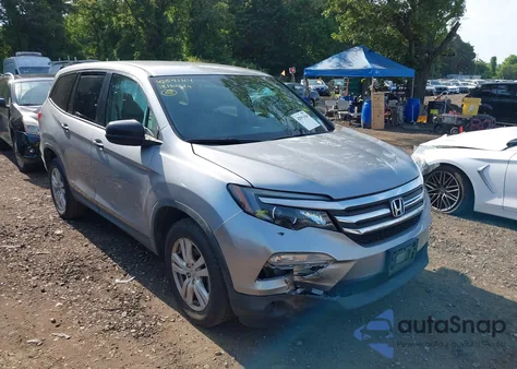 2018 Honda Pilot Lx из США, поврежденный, VIN 5FNYF6H12JB034610